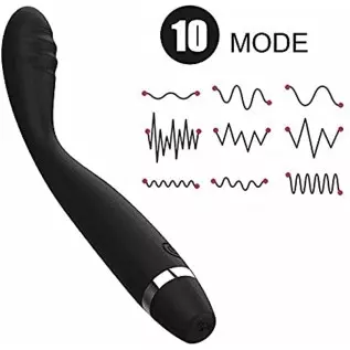 [WALLER PAA] Slim Bendable Clitoral G Spot Vibrator Massager Wand Beginner Sex Toys for Women