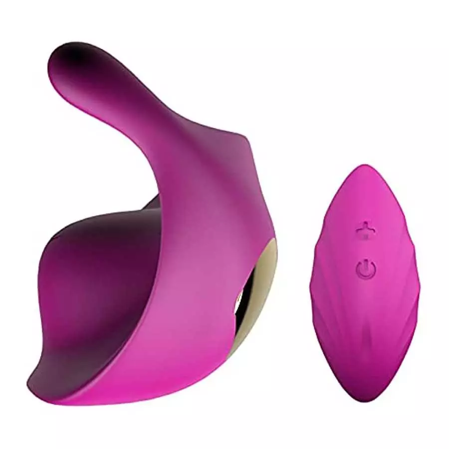 Remote Vibrator, G-Spot Vibrator (Purple)