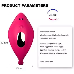 Remote Vibrator, G-Spot Vibrator (Pink) Remote Vibrator, G-Spot Vibrator (Pink)