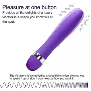 Women G-Spot Vibrator Bullet Dildo Multispeed Female Clit Massager Adult Sex Toy