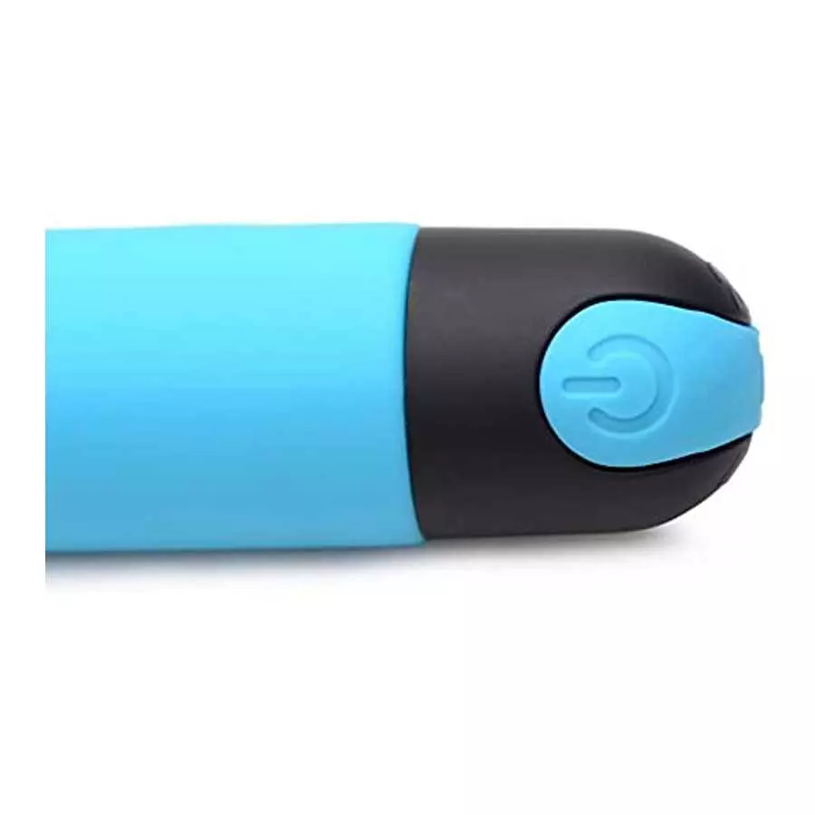 Lynx 10X Silicone G-Spot Vibrator - Blue