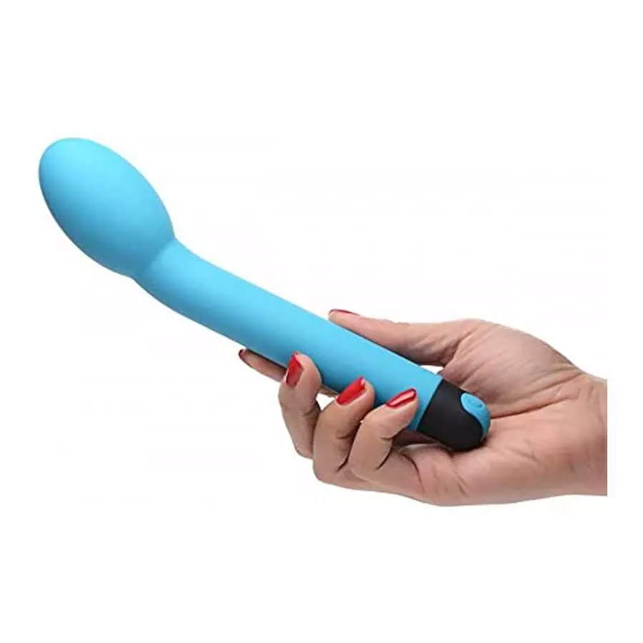 Lynx 10X Silicone G-Spot Vibrator - Blue