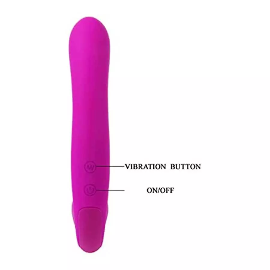 G-Spot Vibrator with 30 Vibration Modes, Silicone Rechargeable Adult Sex Toy Curved Shaft Dual Motor Vibrator
