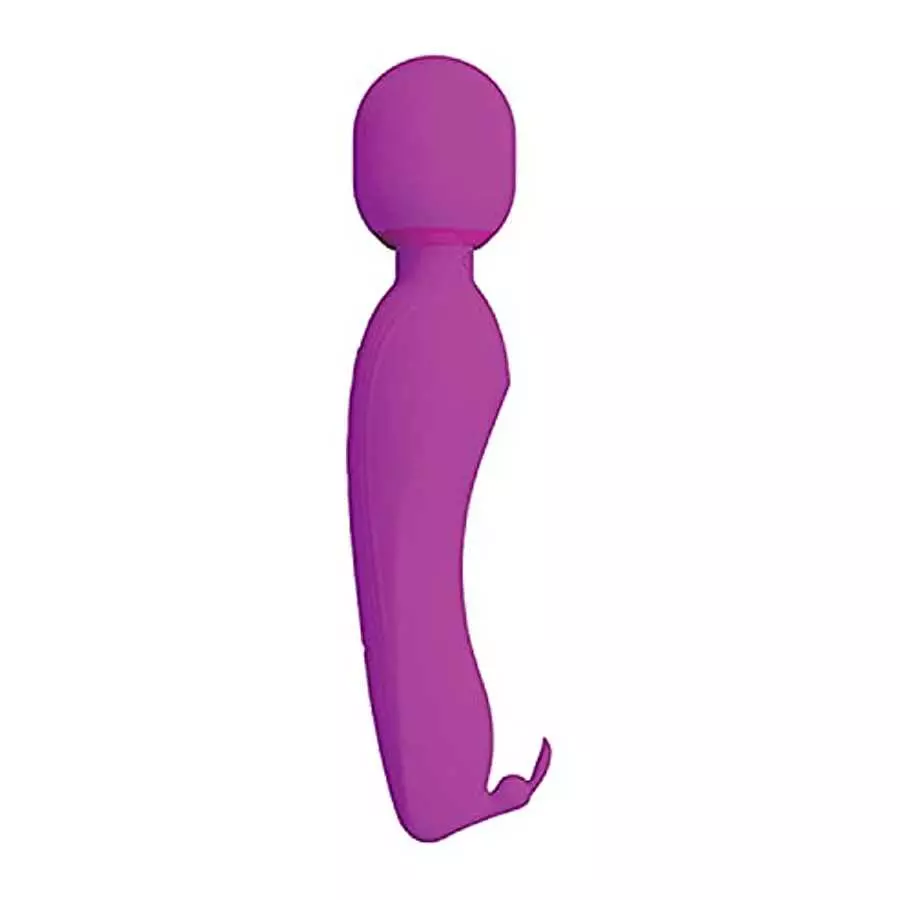 Pretty Love Silicone Rechargeable Wand Vibrator - Fuchsia Pretty Love Silicone Rechargeable Wand Vibrator - Fuchsia