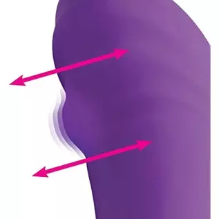 Curve Novelties Gossip G-Charm Moving Bead Silicone Vibrator