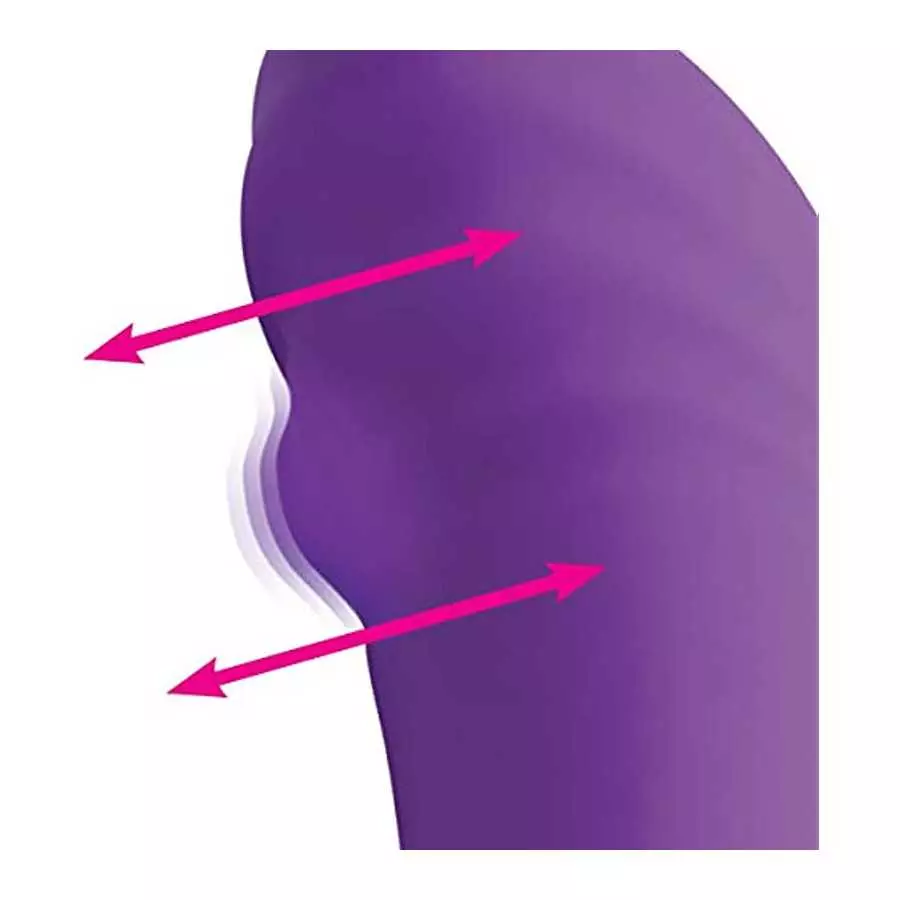 Curve Novelties Gossip G-Charm Moving Bead Silicone Vibrator