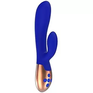 Shots Toys Heating G-spot Vibrator - Exquisite (Blue)