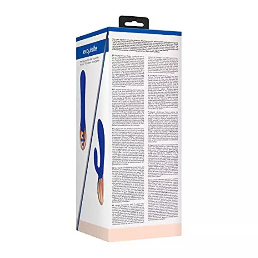 Shots Toys Heating G-spot Vibrator - Exquisite (Blue)