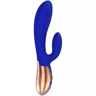 Shots Toys Heating G-spot Vibrator - Exquisite (Blue)