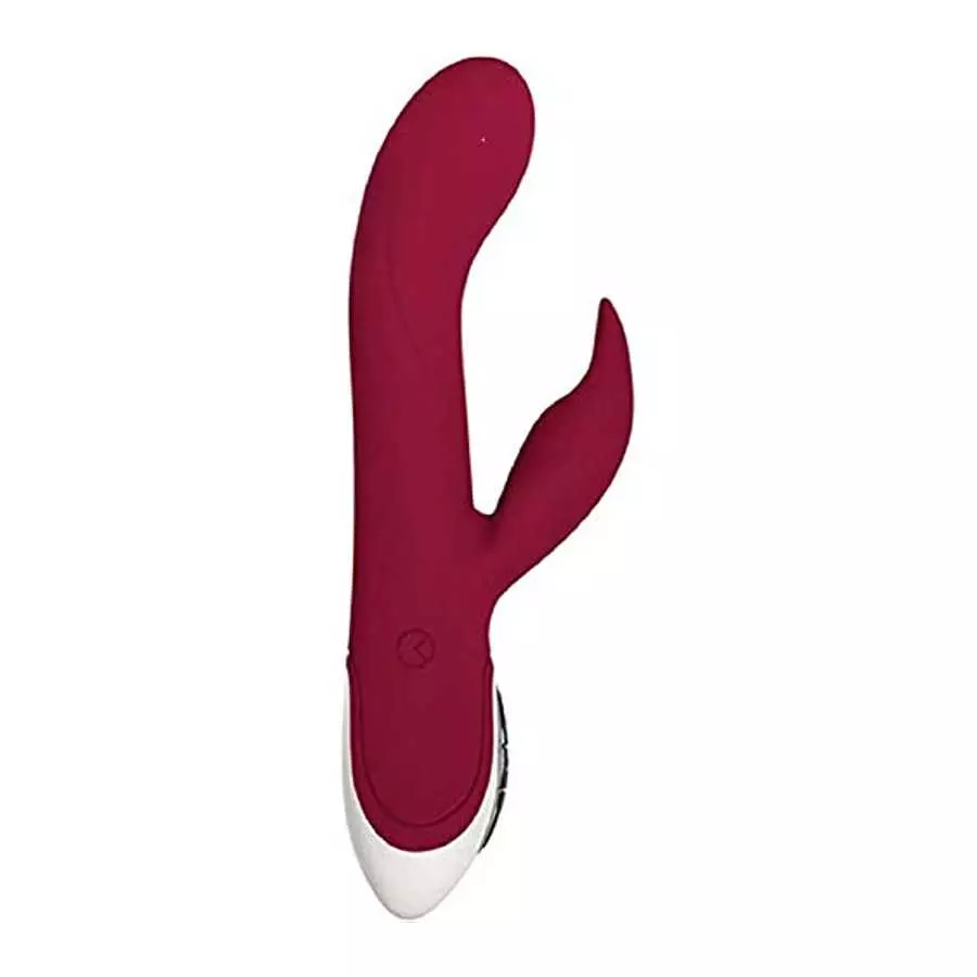 Evolved Love Is Back - Inflatable Rechargeable Silicone Bunny - G-Spot Tip Vibraties & Inflates to Almost 2 Inches - Burgundy wi Evolved Love Is Back - Inflatable Rechargeable Silicone Bunny - G-Spot Tip Vibraties & Inflates to Almost 2 Inches - Burgundy wi