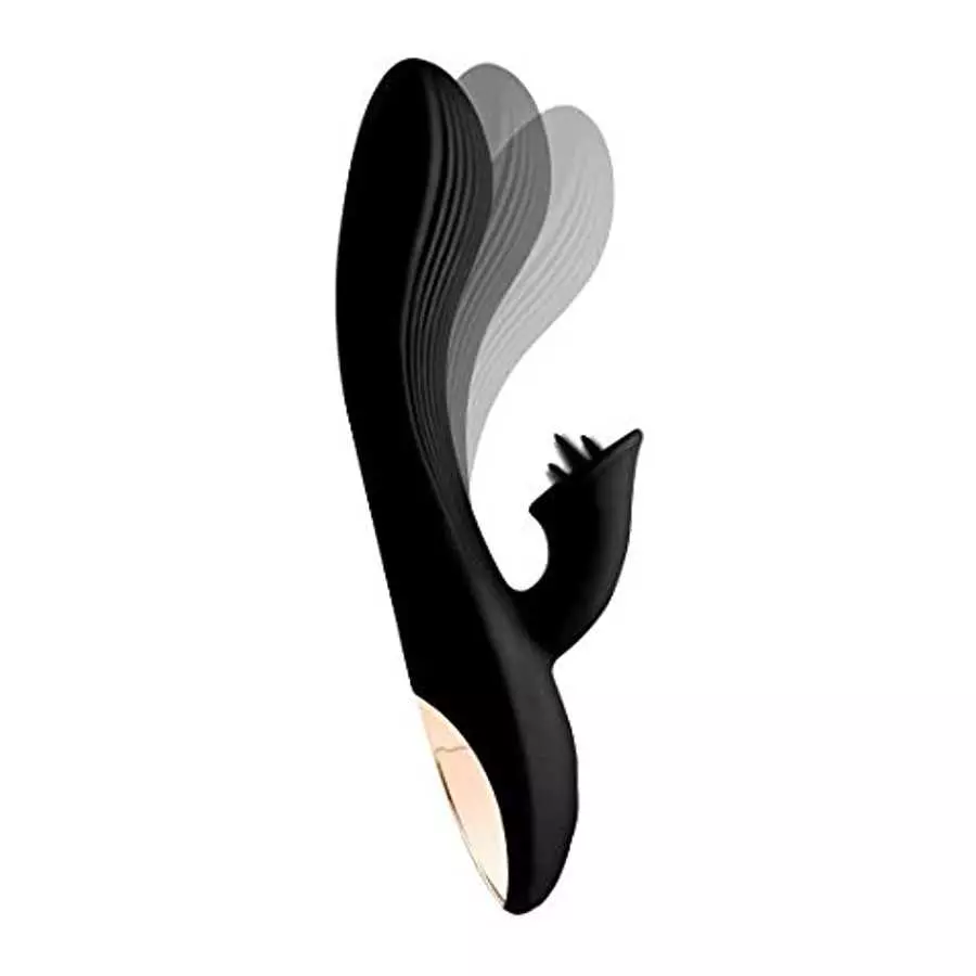 7X Bendable Silicone Clit Stimulating Vibrator