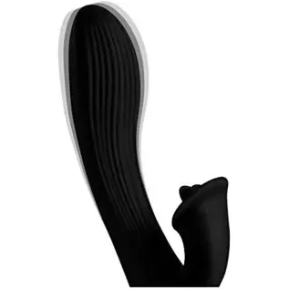 7X Bendable Silicone Clit Stimulating Vibrator