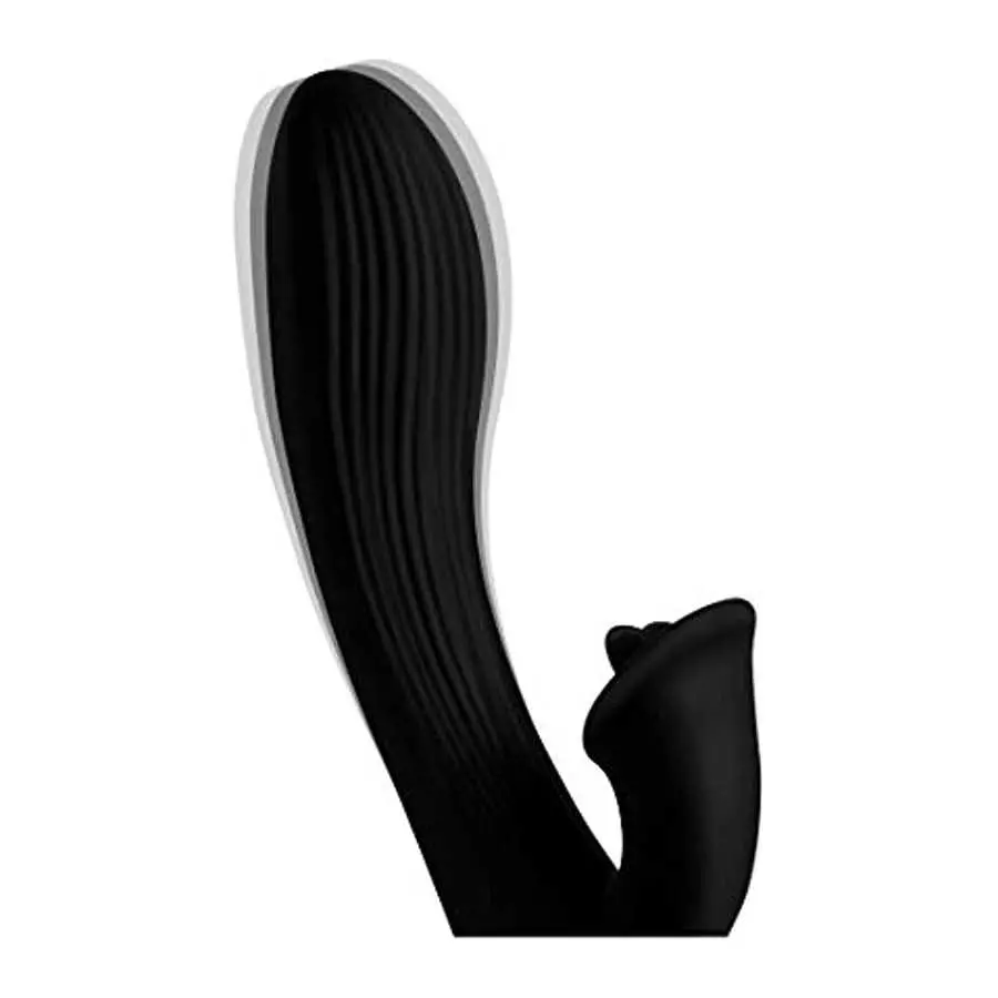 7X Bendable Silicone Clit Stimulating Vibrator