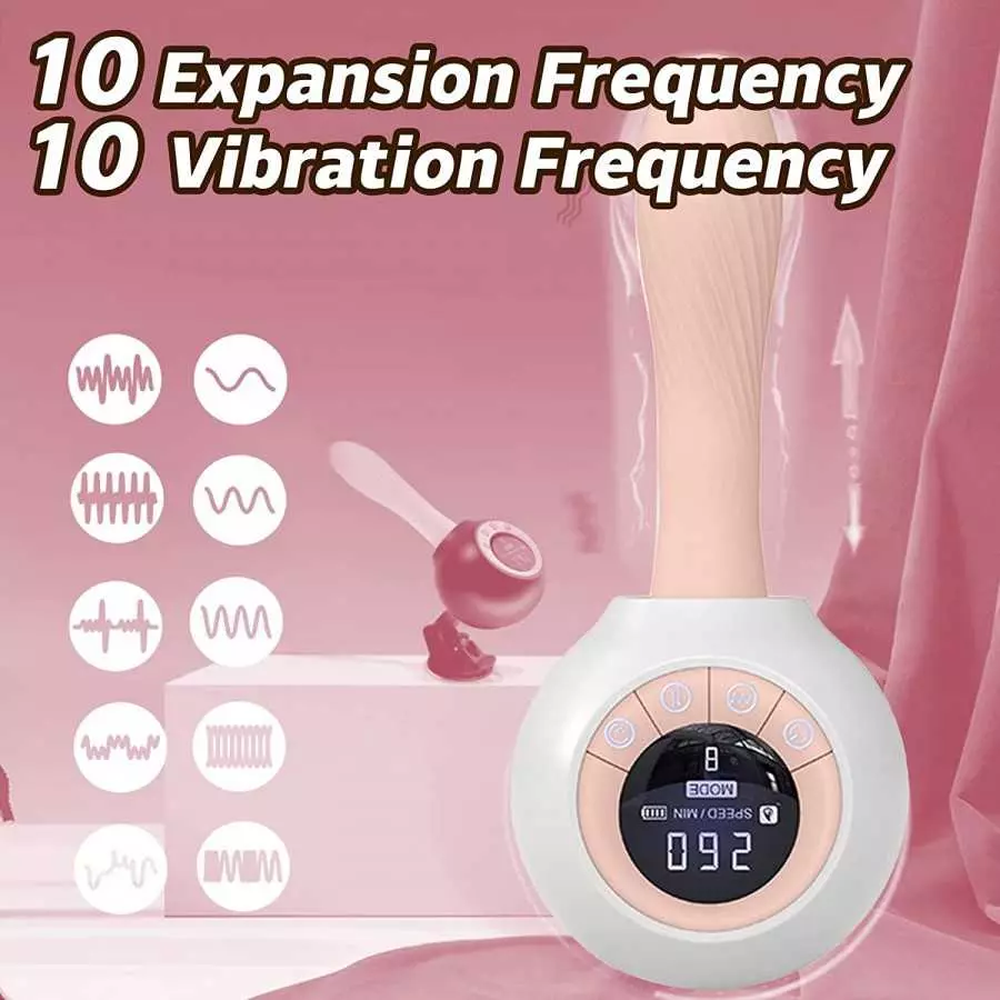 Realistic Dildo Wireless Remote Heating Thrusting Vibrator Automatic Telescopic Penis Sex Mixer Machine Adult Sex Toys for Women