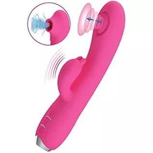 Pretty Love Regina Pulsing Rabbit with Suction Attachment - Pink Pretty Love Regina Pulsing Rabbit with Suction Attachment - Pink