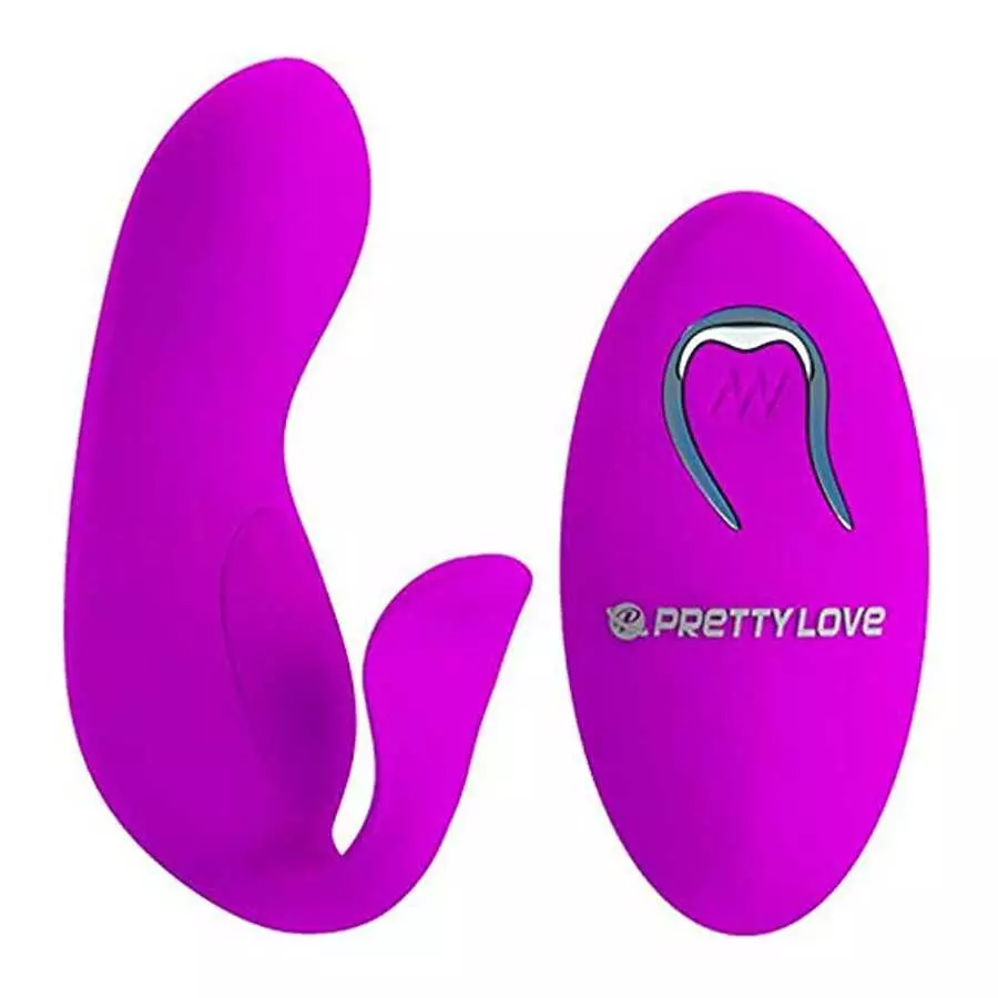 Pretty Love Tyler Couples Stimulator with Remote 12 Function Fuchsia Pretty Love Tyler Couples Stimulator with Remote 12 Function Fuchsia