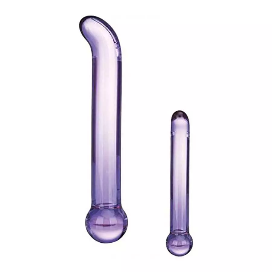 Glas G Spot Tickler Wand - Purple