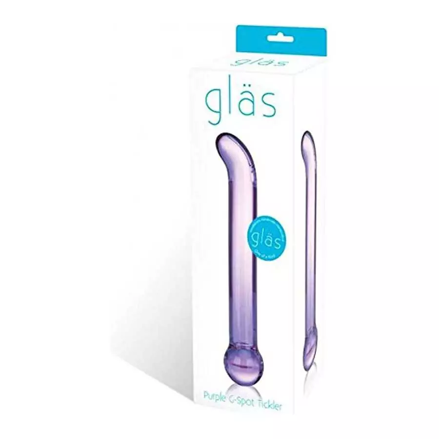 Glas G Spot Tickler Wand - Purple