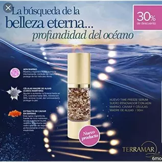 Time Freeze Skin Renovation Serum (Suero Renovador con ADN Marino, Celulas Madres de Algas y Caviar). Time Freeze Skin Renovation Serum (Suero Renovador con ADN Marino, Celulas Madres de Algas y Caviar).