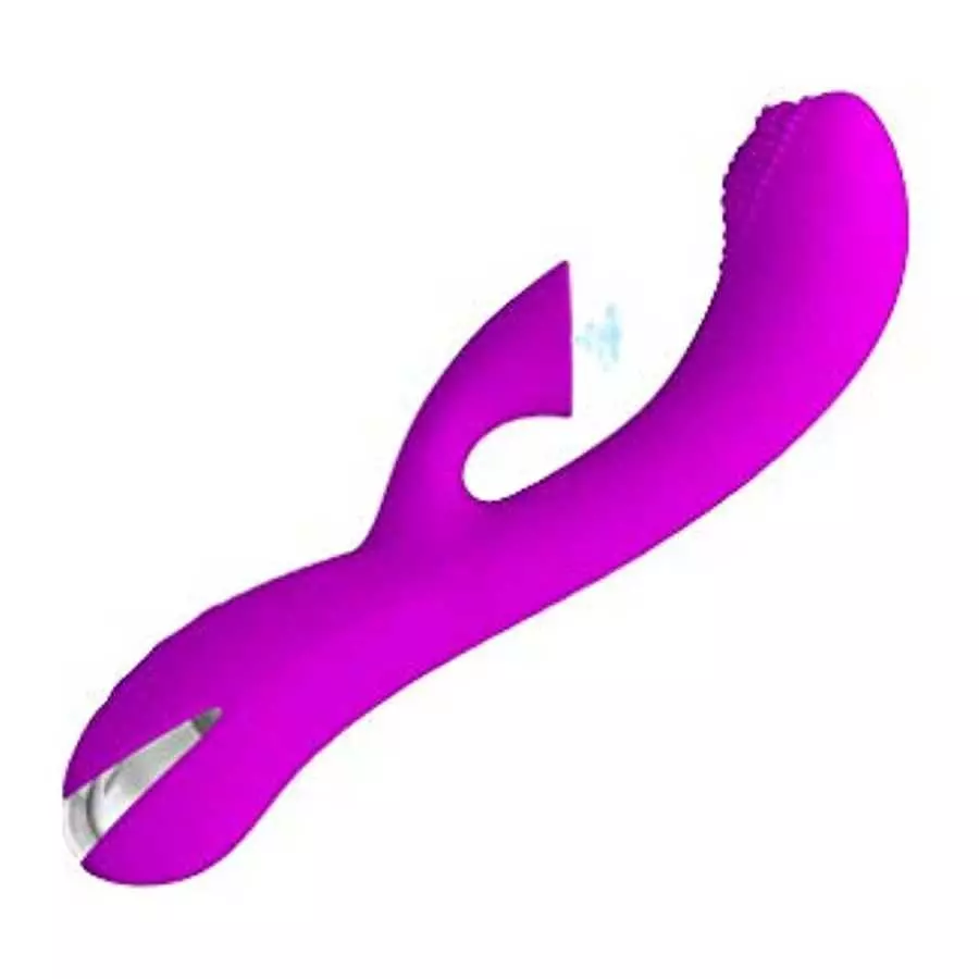 Pretty Love Roy Roller Ball Silicone Rechageable G-Spot Rabbit Style Vibrator