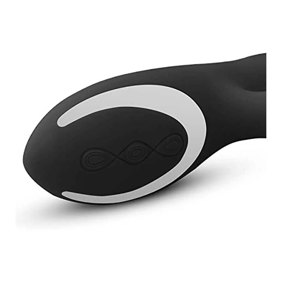 Sway Vibes No. 2 Vibrant Toy Black Therapeutic Cordless Vibrator with 12 Multi-Speed Vibration Modes. 22,5 cm, G Spot Vibrator S