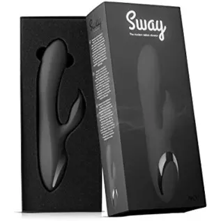 Sway Vibes No. 2 Vibrant Toy Black Therapeutic Cordless Vibrator with 12 Multi-Speed Vibration Modes. 22,5 cm, G Spot Vibrator S Sway Vibes No. 2 Vibrant Toy Black Therapeutic Cordless Vibrator with 12 Multi-Speed Vibration Modes. 22,5 cm, G Spot Vibrator S