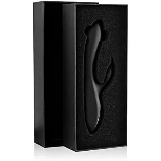Sway Vibes No. 2 Vibrant Toy Black Therapeutic Cordless Vibrator with 12 Multi-Speed Vibration Modes. 22,5 cm, G Spot Vibrator S Sway Vibes No. 2 Vibrant Toy Black Therapeutic Cordless Vibrator with 12 Multi-Speed Vibration Modes. 22,5 cm, G Spot Vibrator S