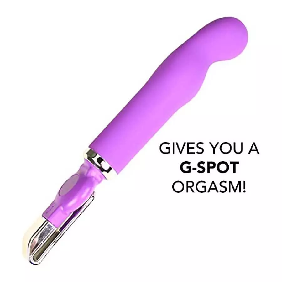 Silicone USB Rechargeable Vibrator 20 Vibrating Functions Adult G-Spot Massager Sex Toy