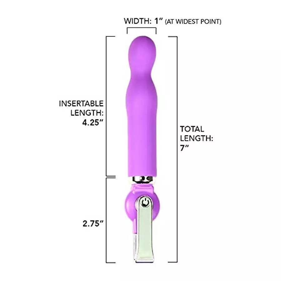 Silicone USB Rechargeable Vibrator 20 Vibrating Functions Adult G-Spot Massager Sex Toy