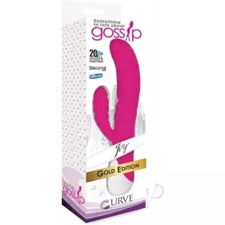 Ivy 20x Wavy Silicone Rabbit Vibe- Purple