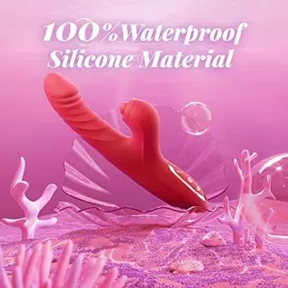 Rabbit Vibrator Thrusting Dildo for Women - Sex Toys Thrusting Vibrator Clitoral Stimulator with 10 Vibration 7 Thrust Mode with Rabbit Vibrator Thrusting Dildo for Women - Sex Toys Thrusting Vibrator Clitoral Stimulator with 10 Vibration 7 Thrust Mode with