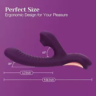 Tracy's Dog Come-Hither Rabbit Sucking Vibrator for Clitoral G Spot Stimulation, Adult Sex Toys for Women Couple, Vibrating Fing Tracy's Dog Come-Hither Rabbit Sucking Vibrator for Clitoral G Spot Stimulation, Adult Sex Toys for Women Couple, Vibrating Fing