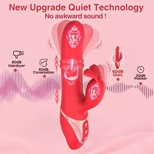 Adult Sex Toys Women Sex Toy - 3in1 Thrusting Vibrator Dildo G Spot Rabbit Vibrators for Woman with 24 Sliding Beads, 27 Pattern Adult Sex Toys Women Sex Toy - 3in1 Thrusting Vibrator Dildo G Spot Rabbit Vibrators for Woman with 24 Sliding Beads, 27 Pattern