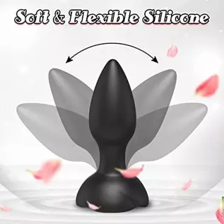 Anal Rose Toy Vibrator Rose Sex Stimulator for Women - 9 Inches Color-Changeabl Realistic G Spot Dildos