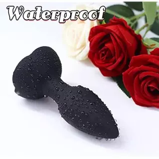 Anal Rose Toy Vibrator Rose Sex Stimulator for Women - 9 Inches Color-Changeabl Realistic G Spot Dildos