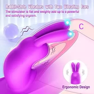 Thrusting Rabbit Vibrator, G Spot Clitoral Vibrator, Pulsing Dildo for Women with 3 Powerful Thrusting Speeds 11 Vibration Modes Thrusting Rabbit Vibrator, G Spot Clitoral Vibrator, Pulsing Dildo for Women with 3 Powerful Thrusting Speeds 11 Vibration Modes