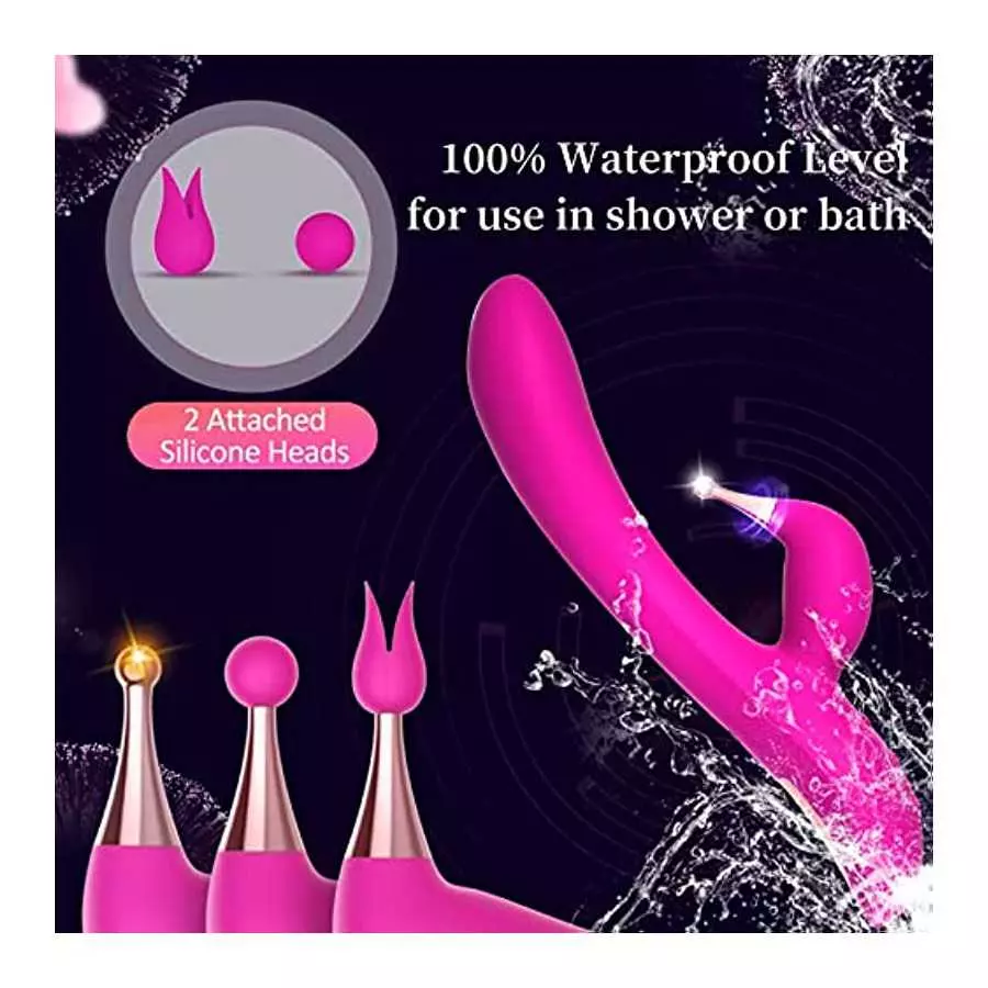 High-Frequency G spot Dildo Vibrator Adult Women Sex Toys, Yukzen Vibrating Female Rabbit Sex Toy Tool Clitoris Stimulator Vibra