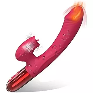 Sex Toys for Women, Vibrator for Women, Sexual Tools for Female Heating Rabbit, Adult Dildo, G Spot Clitoralis Stimulator 10 Pow