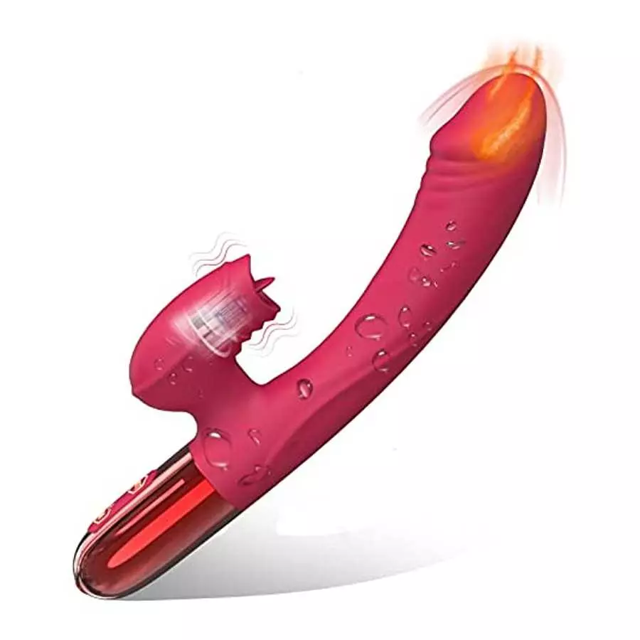 Sex Toys for Women, Vibrator for Women, Sexual Tools for Female Heating Rabbit, Adult Dildo, G Spot Clitoralis Stimulator 10 Pow