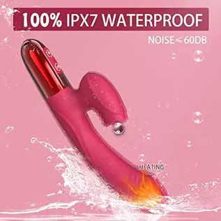 Sex Toys for Women, Vibrator for Women, Sexual Tools for Female Heating Rabbit, Adult Dildo, G Spot Clitoralis Stimulator 10 Pow