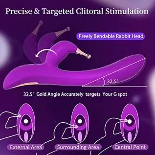 Adult Sex Toys for Women Couples - Yukzen Finger-Like Female Vibrating Rabbit G spot Vibrator with High Frequency Powerful Clito Adult Sex Toys for Women Couples - Yukzen Finger-Like Female Vibrating Rabbit G spot Vibrator with High Frequency Powerful Clito