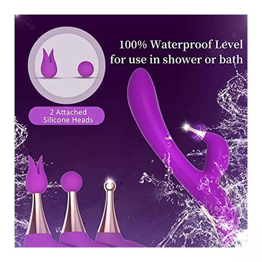 Adult Sex Toys for Women Couples - Yukzen Finger-Like Female Vibrating Rabbit G spot Vibrator with High Frequency Powerful Clito