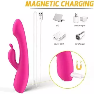 LLMIL Rabbit Vibrator Dildo Personal Massager for Women, Sensory Sex Toy for Clitoris G-spot Stimulation,9 Powerful Masturbation LLMIL Rabbit Vibrator Dildo Personal Massager for Women, Sensory Sex Toy for Clitoris G-spot Stimulation,9 Powerful Masturbation