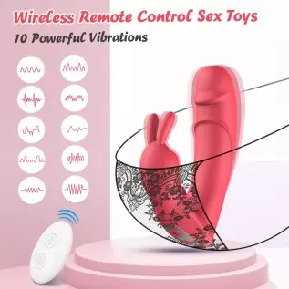 G Spot Vibrator Rabbit Sex Toy for Women, Clitoral Stimulator Realistic Dildo Vibrator with 10 Powerful Vibration, Wireless Remo G Spot Vibrator Rabbit Sex Toy for Women, Clitoral Stimulator Realistic Dildo Vibrator with 10 Powerful Vibration, Wireless Remo