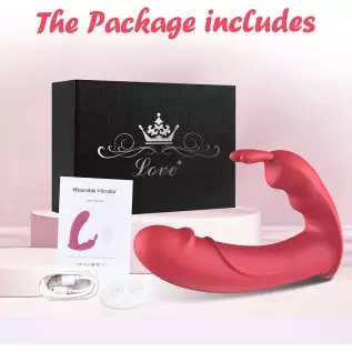 G Spot Vibrator Rabbit Sex Toy for Women, Clitoral Stimulator Realistic Dildo Vibrator with 10 Powerful Vibration, Wireless Remo G Spot Vibrator Rabbit Sex Toy for Women, Clitoral Stimulator Realistic Dildo Vibrator with 10 Powerful Vibration, Wireless Remo