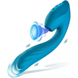 Thrusting Vibrator Sucking Sex Toy - Newly Pulse Pure Sucker Dildo G Spot Vibrators Nipples Clitoris Stimulator + 10 Sucking Vib