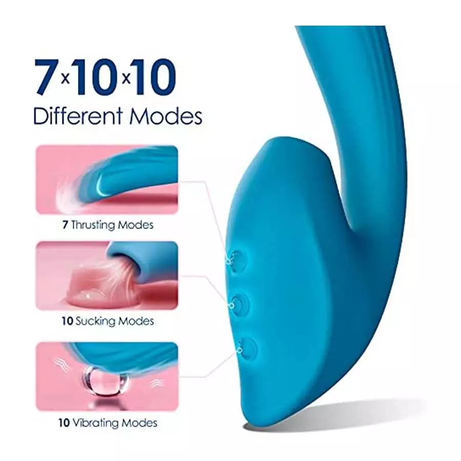 Thrusting Vibrator Sucking Sex Toy - Newly Pulse Pure Sucker Dildo G Spot Vibrators Nipples Clitoris Stimulator + 10 Sucking Vib