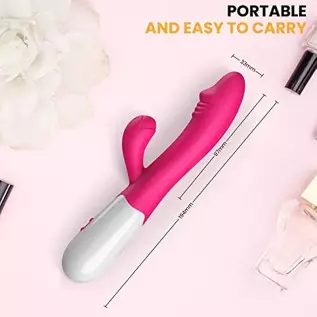 Pink Rabbit Dildo Vibrator, Adult Toys for Womens Sex Pleasure, G Spot Clit Vibrator 30 Speeds, Rose Toys/Woman Sex Toys for Cou Pink Rabbit Dildo Vibrator, Adult Toys for Womens Sex Pleasure, G Spot Clit Vibrator 30 Speeds, Rose Toys/Woman Sex Toys for Cou