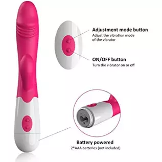Pink Rabbit Dildo Vibrator, Adult Toys for Womens Sex Pleasure, G Spot Clit Vibrator 30 Speeds, Rose Toys/Woman Sex Toys for Cou Pink Rabbit Dildo Vibrator, Adult Toys for Womens Sex Pleasure, G Spot Clit Vibrator 30 Speeds, Rose Toys/Woman Sex Toys for Cou
