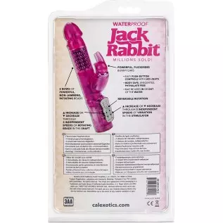 CalExotics Waterproof Jack Rabbit – Rabbit Vibrator With Rotating Shaft – Vibe Sex Toys for Couples – Adult Clitoral & G Spot Ma CalExotics Waterproof Jack Rabbit – Rabbit Vibrator With Rotating Shaft – Vibe Sex Toys for Couples – Adult Clitoral & G Spot Ma